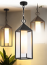 Lantera outdoor lantern pendant light on white