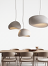 Zenora sculptural chandelier on white
