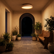 Pietra Travertine Ceiling Light