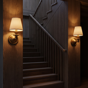 Auberly Fabric Drum Sconce